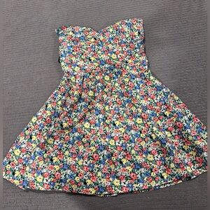 Minkpink Strapless Smocked Mini Dress-SMALL